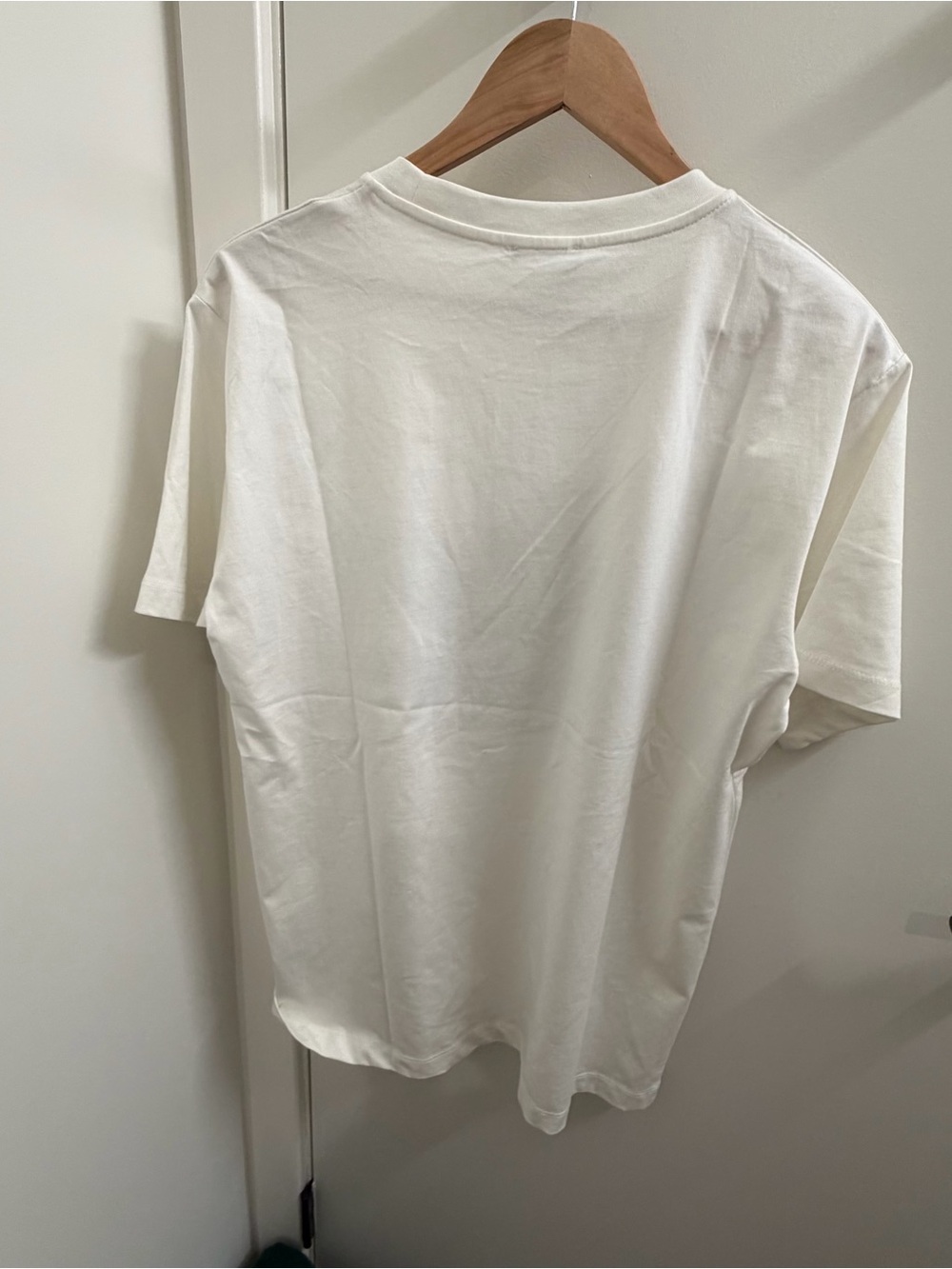 Balmain Paris Graphic Logo T-Shirt White Black Men’s Medium NWT Tee - Picture 7 of 7